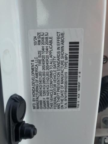 2025 HONDA PASSPORT E - 5FNYF8H59SB010319