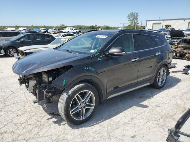 Vin: km8sr4hf1hu186694, lot: 53896525, hyundai santa fe se ultimate 2017 img_1