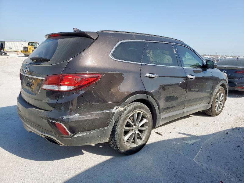 Vin: km8sm4hfxhu255882, lot: 52671025, hyundai santa fe se 20173