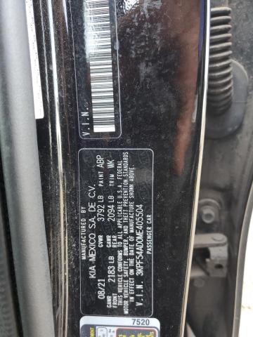 2021 KIA FORTE EX 3KPF54AD0ME405504