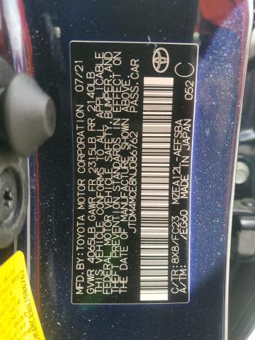 2022 TOYOTA COROLLA SE - JTDM4MCE8NJ086762