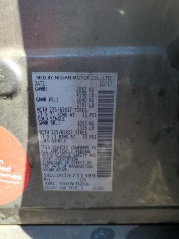2018 NISSAN ROGUE S - 5N1AT2MT3JC711389
