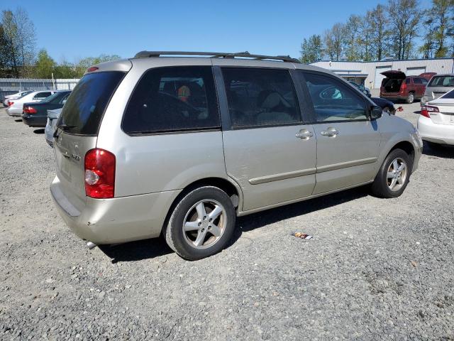 MAZDA MPV WAGON 2003 beige  gas JM3LW28A230360399 photo #4