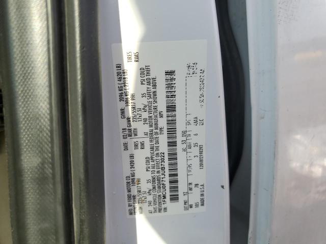 2018 FORD ESCAPE S 1FMCU0F71JUB73022