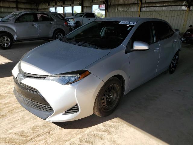 TOYOTA COROLLA L 2019 silver  gas 2T1BURHE9KC242053 photo #1