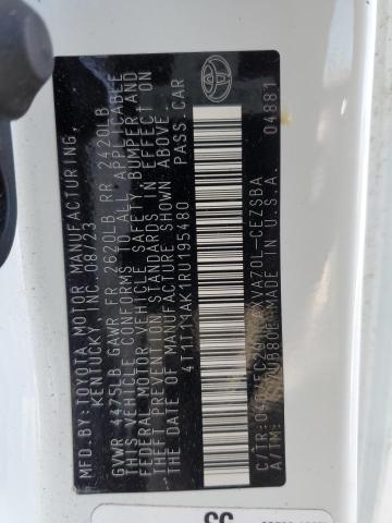 2024 TOYOTA CAMRY SE N - 4T1T11AK1RU195480