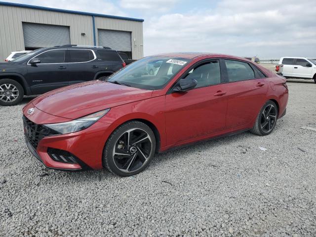 Vin: kmhlr4af5mu174489, lot: 52009315, hyundai elantra n line 2021 img_1