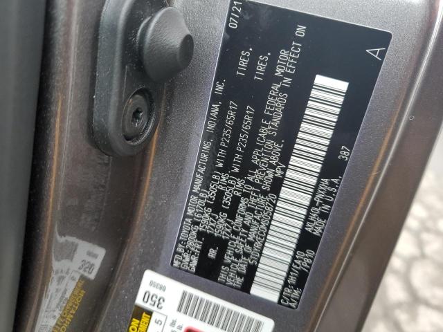 2021 TOYOTA SIENNA XLE 5TDYRKEC0MS058720