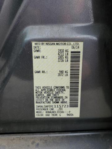 2015 NISSAN ALTIMA 2.5 - 1N4AL3AP2FC115723