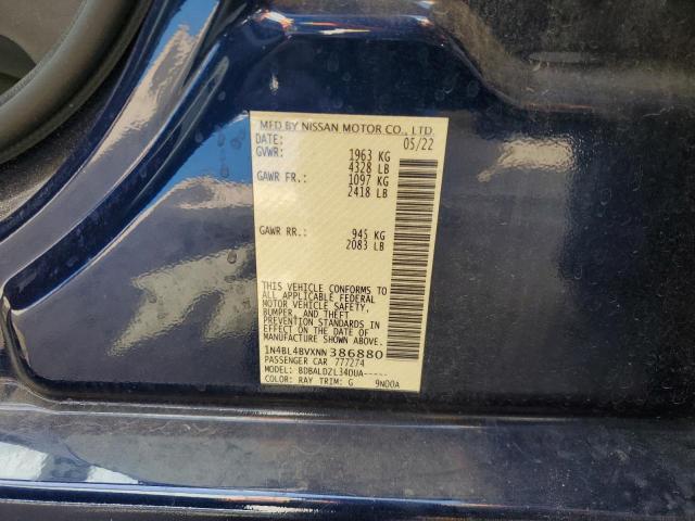 2022 NISSAN ALTIMA S - 1N4BL4BVXNN386880