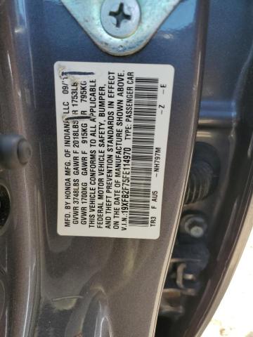 2015 HONDA CIVIC SE - 19XFB2F75FE114970