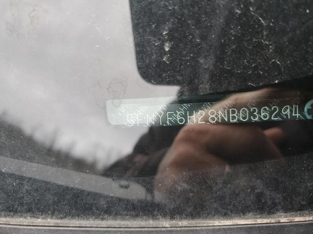 2022 HONDA PILOT SE 5FNYF6H28NB036294