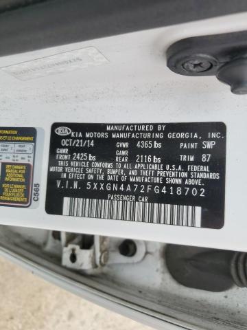 2015 KIA OPTIMA EX - 5XXGN4A72FG418702