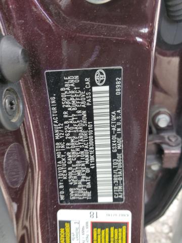 4t1bk1eb3du010101 - 2013 Toyota avalon base - #51643595