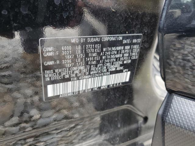 2022 SUBARU ASCENT PRE - 4S4WMAED2N3462996