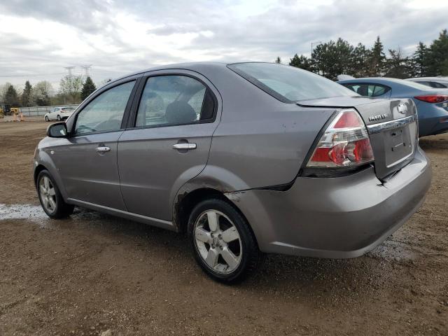 CHEVROLET AVEO LT 2008 gray  gas KL1TG56688B068278 photo #3