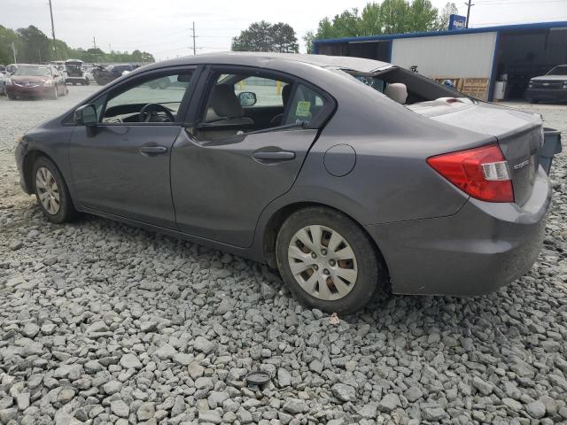 Vin: 2hgfb2f51ch332579, lot: 54264615, honda civic lx 20122