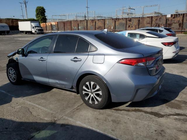 TOYOTA COROLLA LE 2022 blue  hybrid engine JTDEAMDE3NJ057035 photo #3