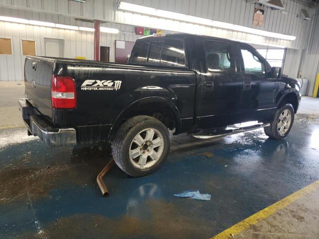 FORD F150 SUPER 2005 black  gas 1FTPW14535FA77412 photo #4