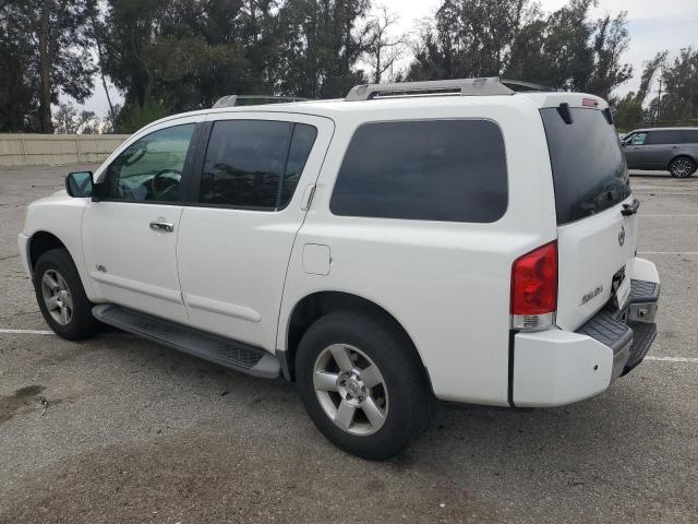 NISSAN ARMADA SE 2006 white  gas 5N1AA08A96N735114 photo #3