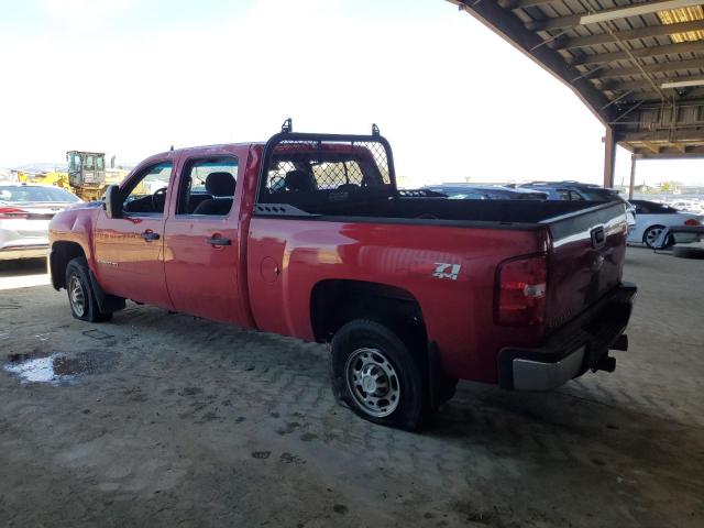 CHEVROLET SILVERADO 2007 red crew pic diesel 1GCHK23657F534885 photo #3