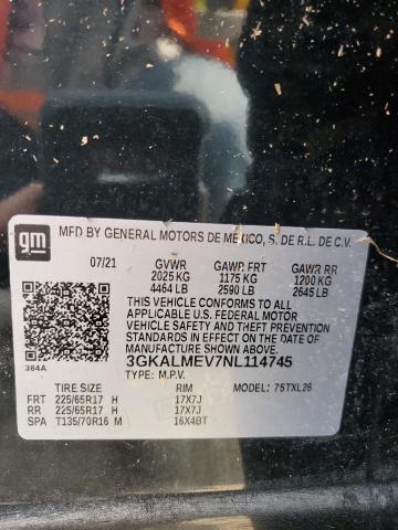 2022 GMC TERRAIN SL - 3GKALMEV7NL114745