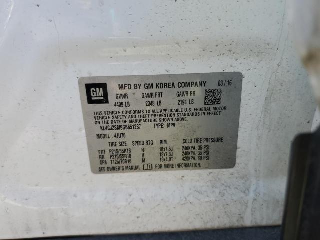 2016 BUICK ENCORE SPO - KL4CJ2SM9GB651237