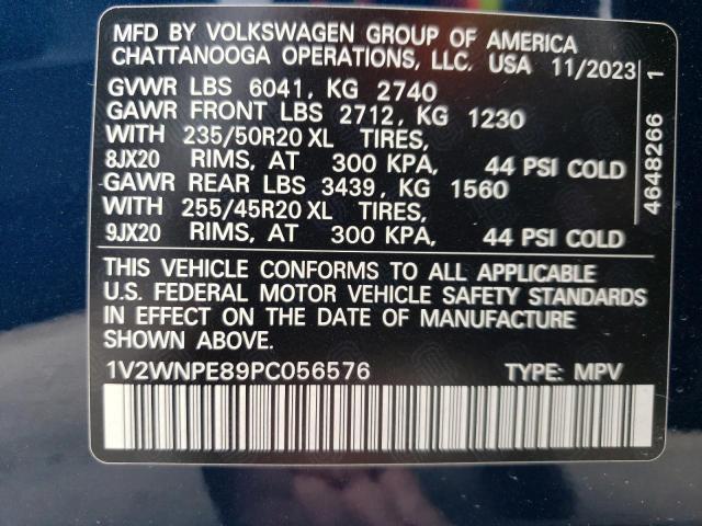 2023 VOLKSWAGEN ID.4 PRO S - 1V2WNPE89PC056576