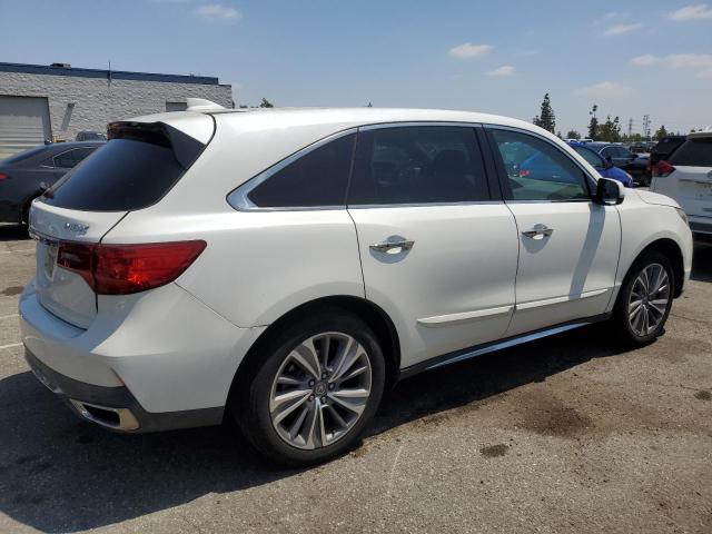 ACURA MDX TECHNO 2017 white  gas 5J8YD3H55HL000368 photo #4