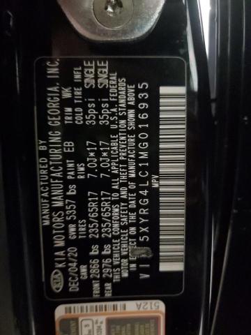 2021 KIA SORENTO LX - 5XYRG4LC1MG016935