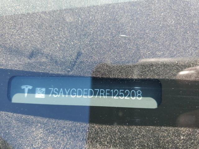 2024 TESLA MODEL Y 7SAYGDED7RF125208