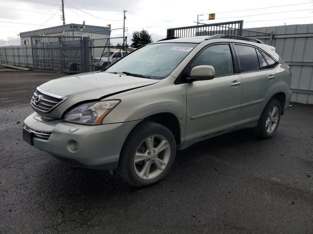 LEXUS RX 400H 2008 green 4dr spor hybrid engine JTJHW31U782053490 photo #1