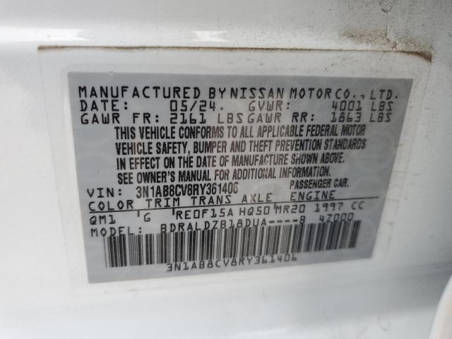 2024 NISSAN SENTRA SV - 3N1AB8CV8RY361406