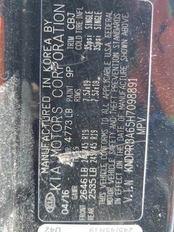 2017 KIA SPORTAGE S - KNDPR3A65H7098891