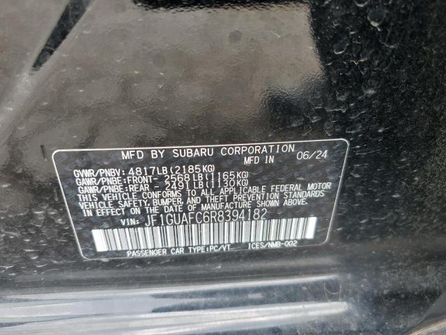 2024 SUBARU IMPREZA SP - JF1GUAFC6R8394182