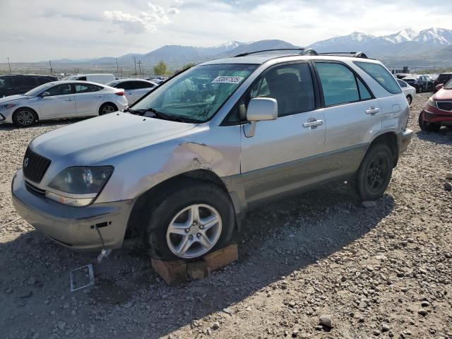 LEXUS RX 300 1999 silver  gas JT6HF10U5X0058567 photo #1