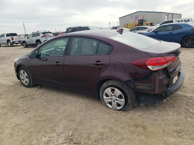 Vin: 3kpfk4a77je281763, lot: 52219655, kia forte lx 20182