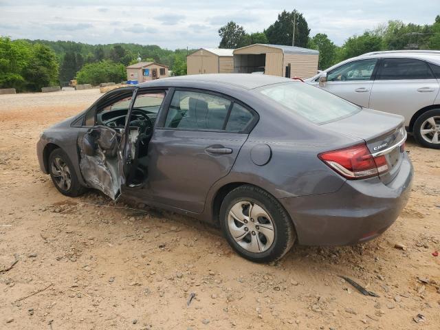 Vin: 19xfb2f55fe046023, lot: 54218775, honda civic lx 20152