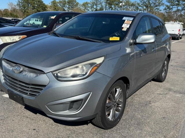 HYUNDAI TUCSON GLS 2015 silver 4dr spor gas KM8JT3AF6FU119443 photo #3