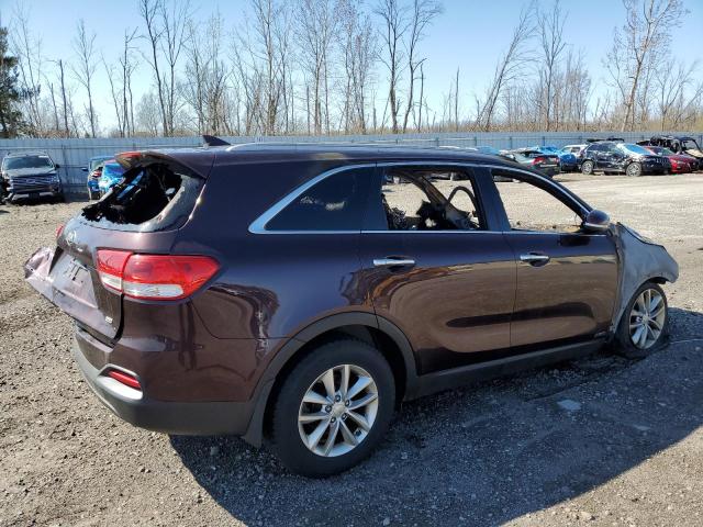 KIA SORENTO LX 2016 burgundy  gas 5XYPGDA37GG058458 photo #4