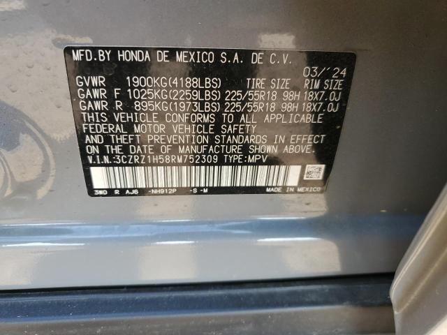 2024 HONDA HR-V SPORT - 3CZRZ1H58RM752309