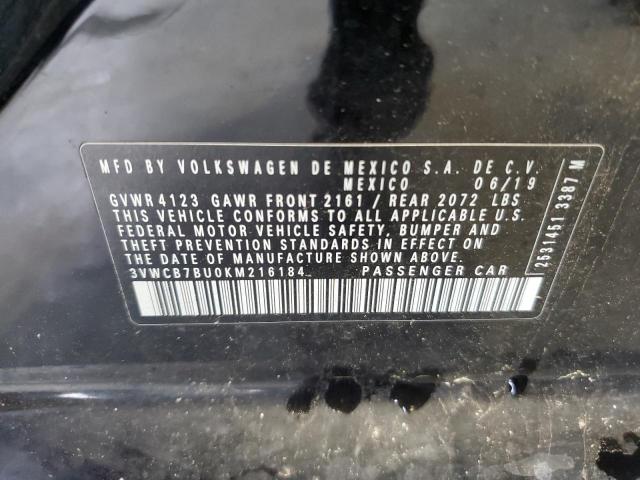 2019 VOLKSWAGEN JETTA S - 3VWCB7BU0KM216184