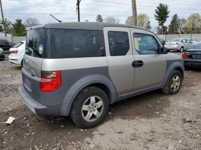 HONDA ELEMENT EX 2003 beige 4dr spor gas 5J6YH28573L053119 photo #4