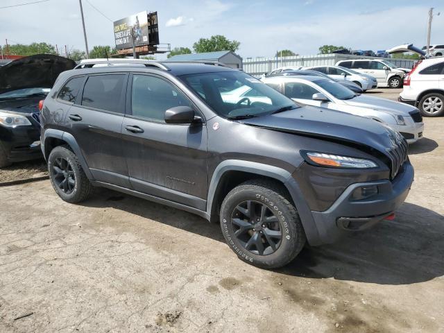 Vin: 1c4pjmbs0hw589626, lot: 53981435, jeep cherokee trailhawk 20174