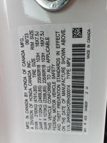 2024 HONDA CR-V EXL - 2HKRS3H72RH300014
