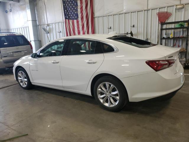 CHEVROLET MALIBU LT 2021 white  gas 1G1ZD5ST4MF003270 photo #3