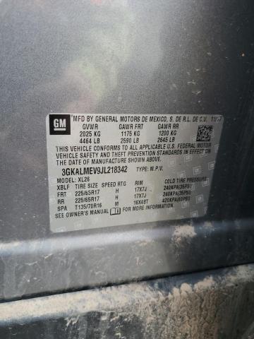 2018 GMC TERRAIN SL - 3GKALMEV9JL218342