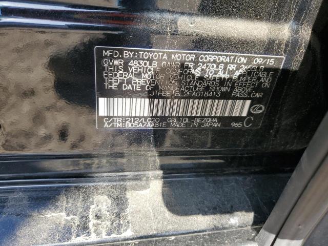 2015 LEXUS GS 350 JTHBE1BL2FA018413