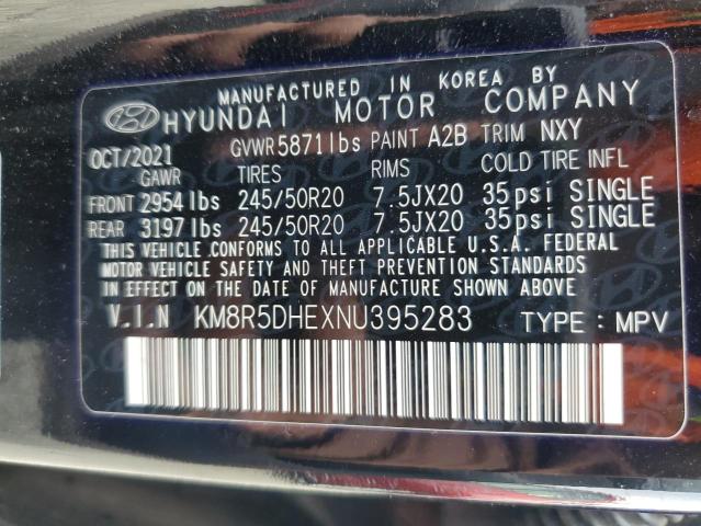2022 HYUNDAI PALISADE L - KM8R5DHEXNU395283