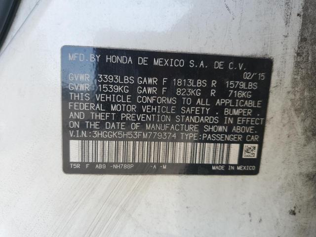 2015 HONDA FIT LX - 3HGGK5H53FM779374